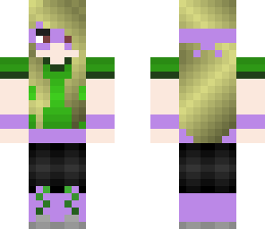 purple ninja turtle girl