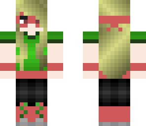 red ninja turtle girl