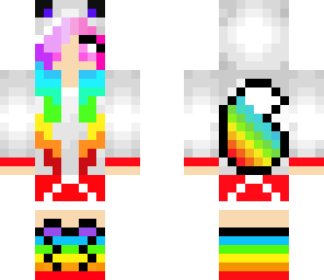 rainbow wolf