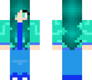 blue girl