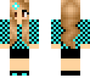 cute blue checker shirt