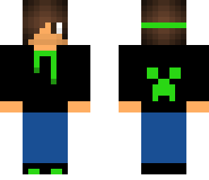 green creeper hoodie