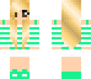 light green girl