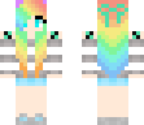 rainbow girl