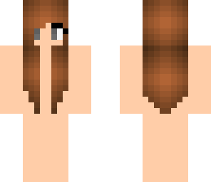 brunette girl skin base