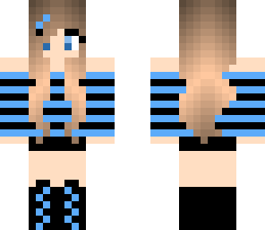 blue girl
