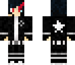 black rock shooter boy