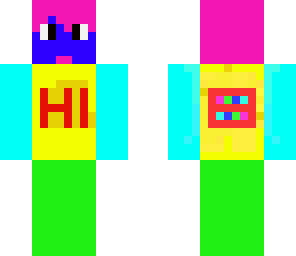 10 likes plz rainbow skin