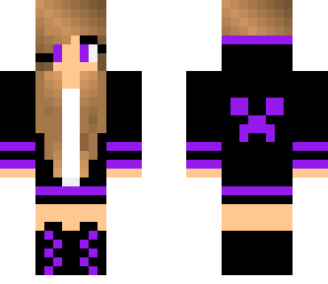 purple creeper girl  edit