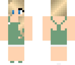 cute blonde green playsuit