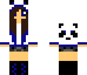 blue panda