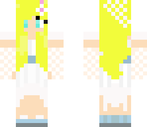 blonde flower girl