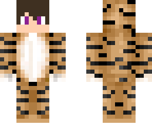 grape tiger onesie