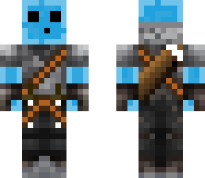 blue slime archer thing