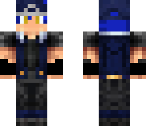 blue pokemon trainer