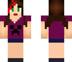 coolish purple girl