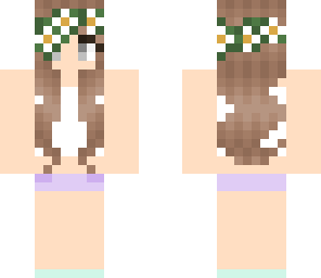 pastel flower girl