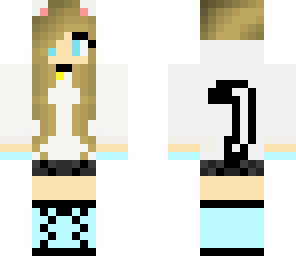 a cute cat girl
