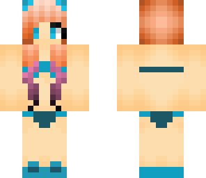 cyan bikini