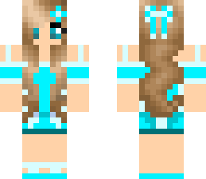 blue girl