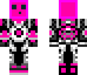 bright pink armored slime