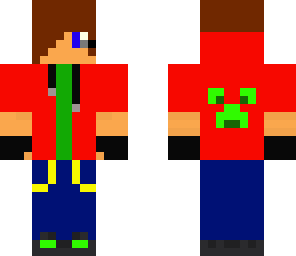 red hoodie gamer