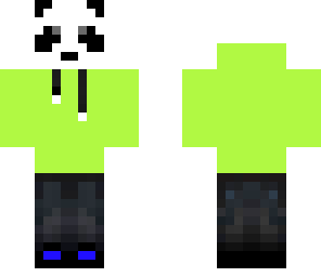 green panda