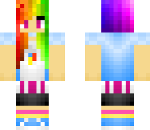 rainbow dash human form