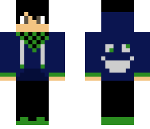 green and blue