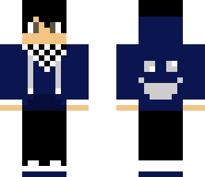 white blue