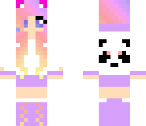 pink panda girl