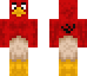 Angry birds red | Minecraft Skin