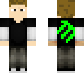 monster boy_brown hair