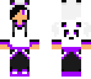 purple panda boy