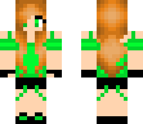 popular green girl