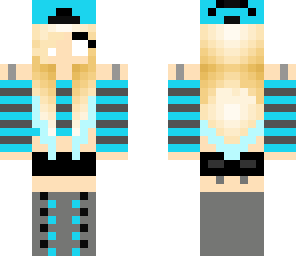 cute herobrine tomboy