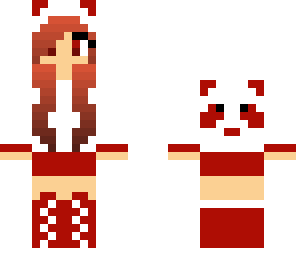 red panda girl