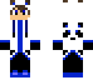 blue panda boy