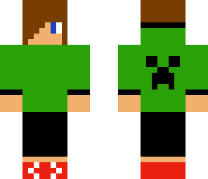 boy with creeper hoodie