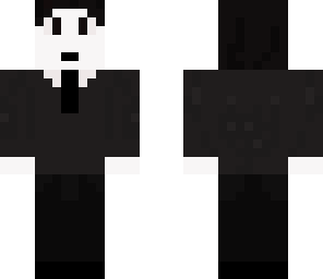 black and white