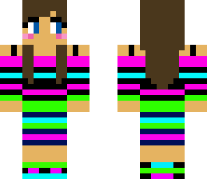 neon dj girl