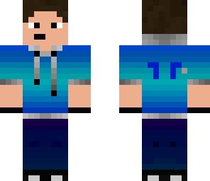 hd blue jacket skin