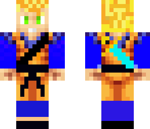 goten con espada de diamante