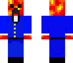lava creeper blue suit