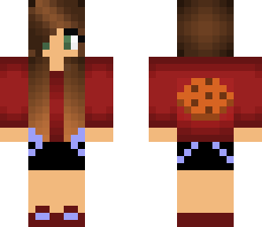 brunette cookie girl