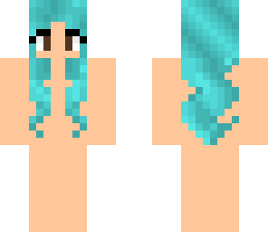 blue hair