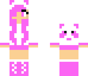 pink panda girl