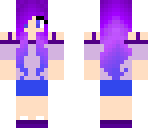 purple girl