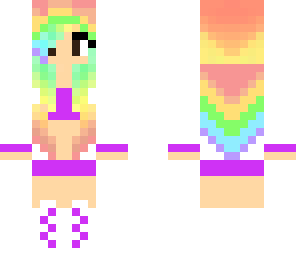 rainbow creeper girl