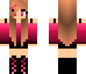 cute pink girl